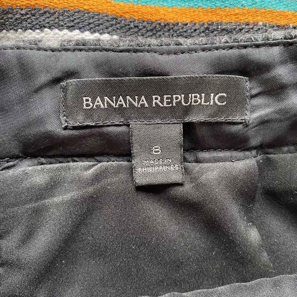 Banana Republic Wool Blend Skirt. Size 8. Knee Length. Winter. Work Wear. Casual - Picture 3 of 9